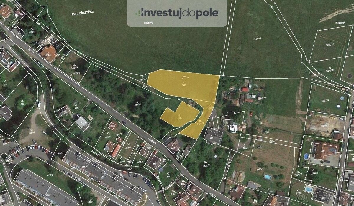 Prodej pozemek pro bydlení - Cvikov, 471 54, 2 810 m²