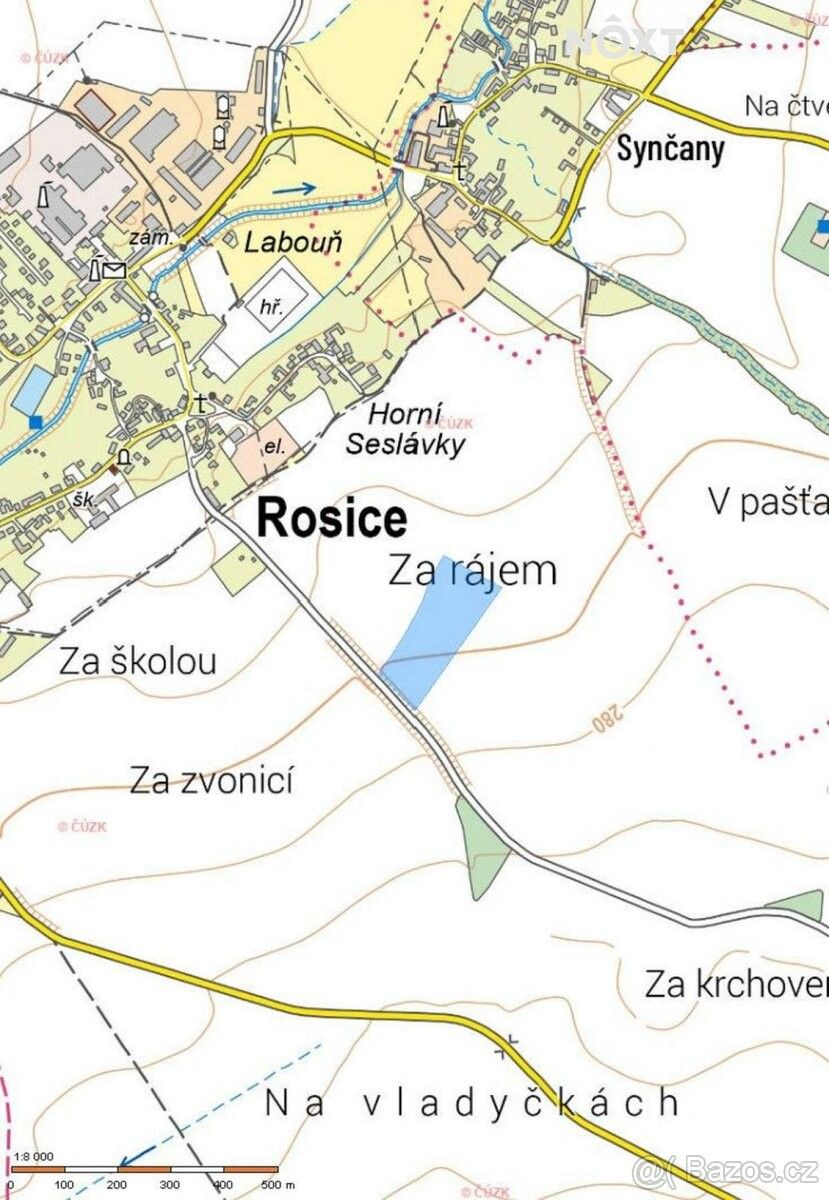 Prodej zemědělský pozemek - Rosice u Chrasti, 538 34, 114 892 m²