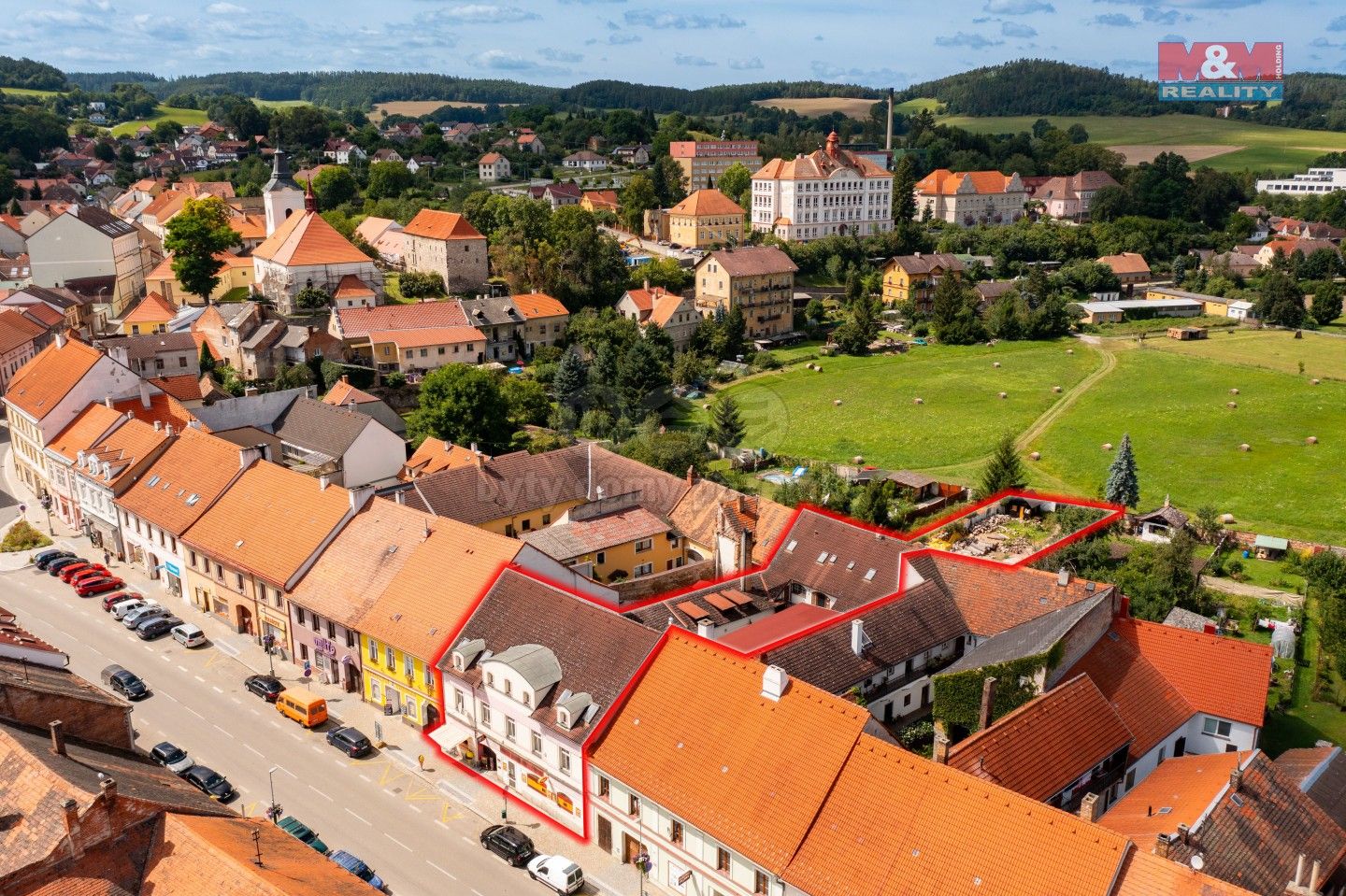 Prodej rodinný dům - Palackého, Volyně, 475 m²