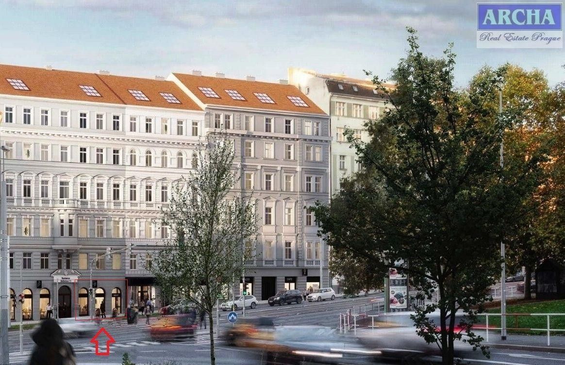 Obchodní prostory, Italská, Praha, 62 m²