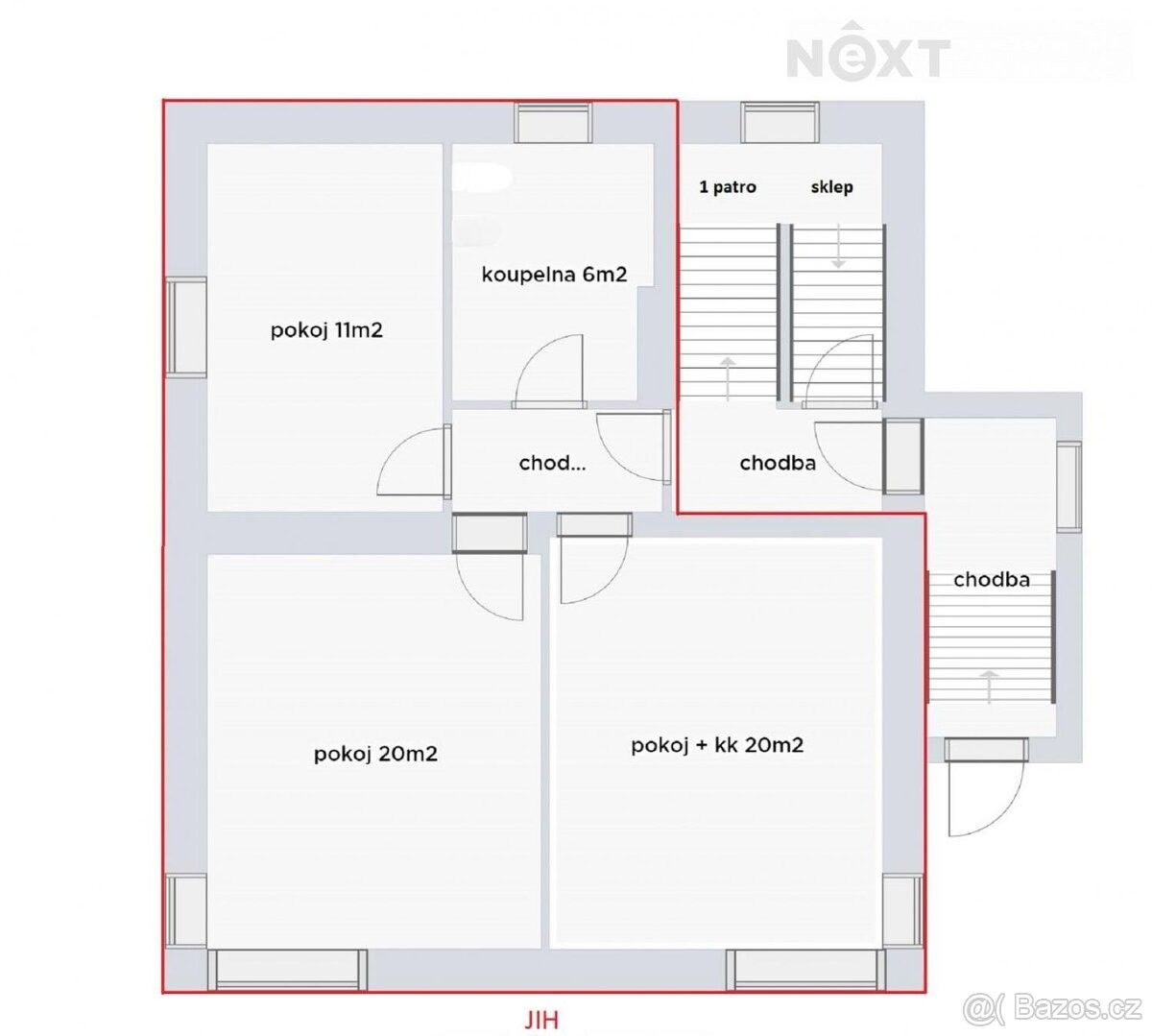 Pronájem byt 3+kk - Olomouc, 779 00, 59 m²