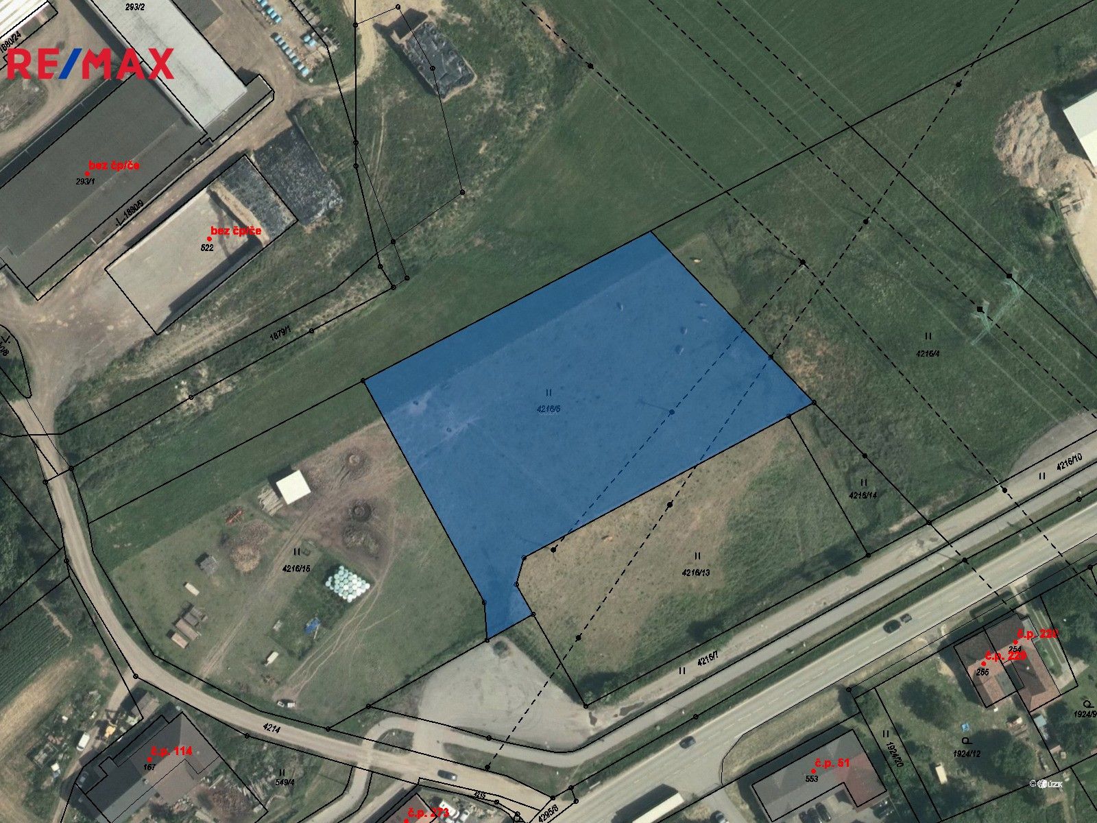 Komerční pozemky, Rudoltice, 5 244 m²