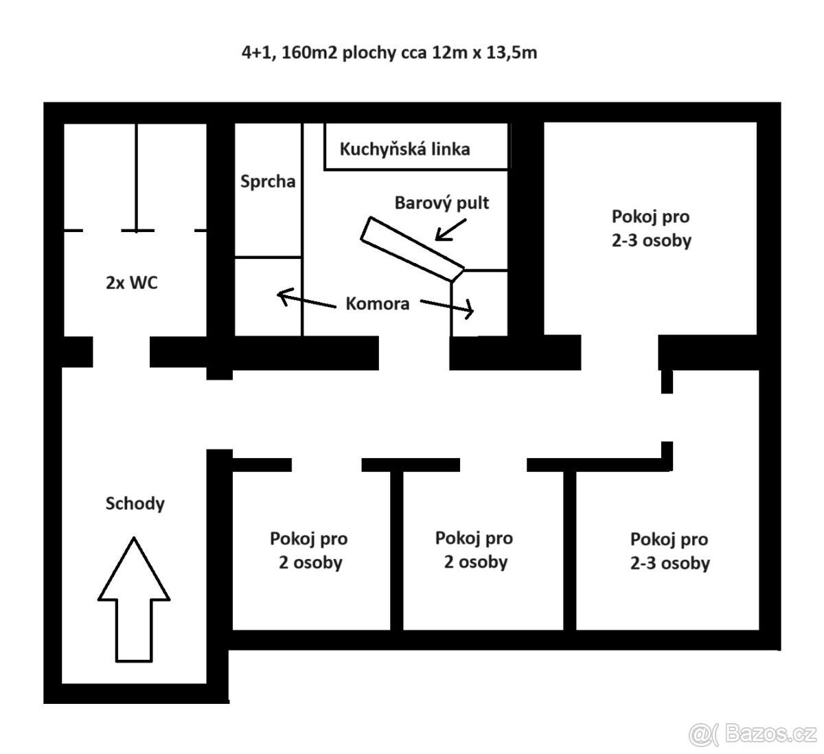 4+1, Jablonec nad Nisou, 466 01, 160 m²