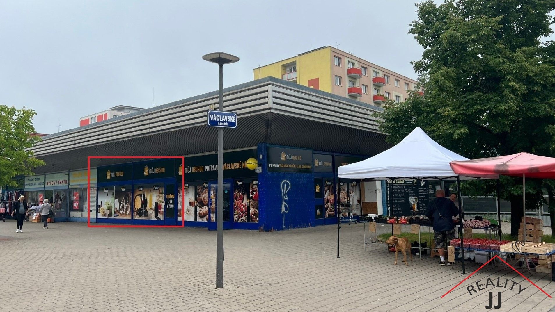 Obchodní prostory, Václavské náměstí, Kladno, 60 m²