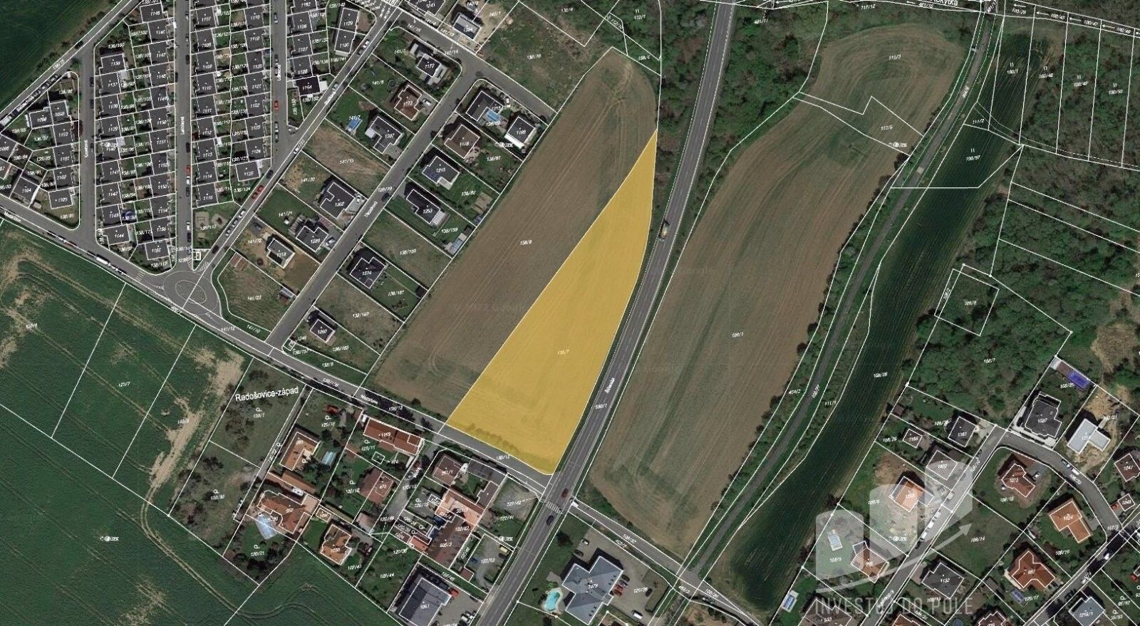 Zemědělské pozemky, Radošovice, Říčany, 6 444 m²