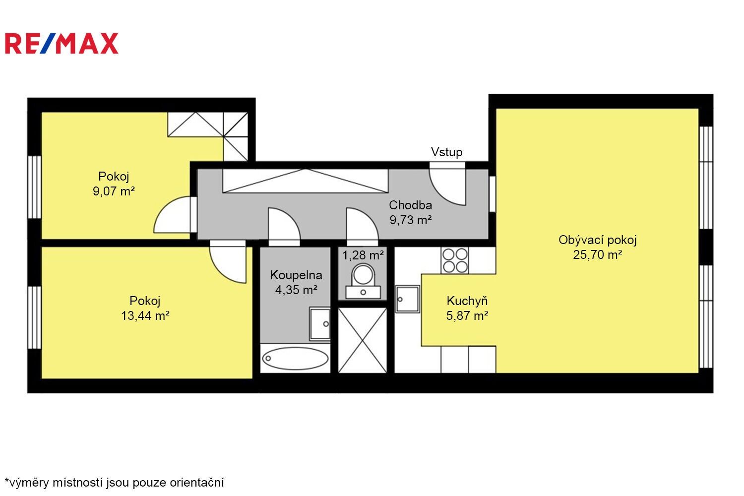 3+kk, Hlivická, Praha, 72 m²