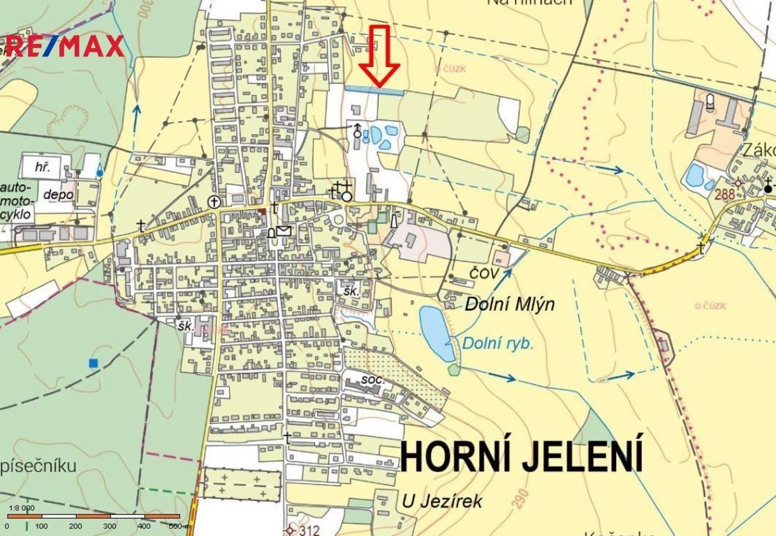 Prodej pozemek pro bydlení - Horní Jelení, 2 967 m²