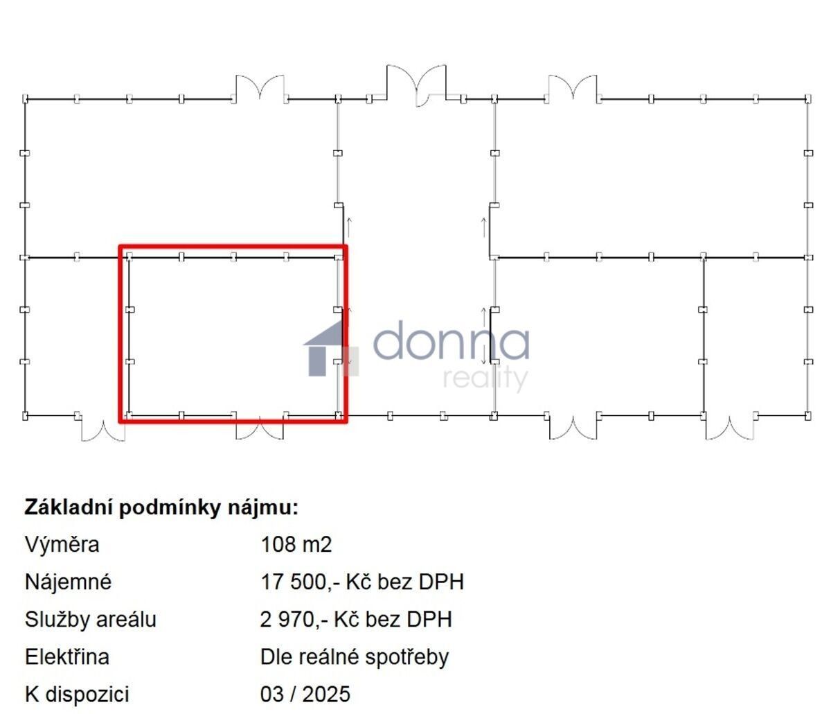 Pronájem sklad - Ve žlíbku, Praha, 108 m²