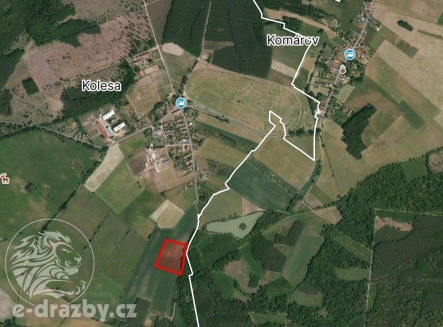 Prodej zemědělský pozemek - Kolesa, Kladruby nad Labem, 16 911 m²