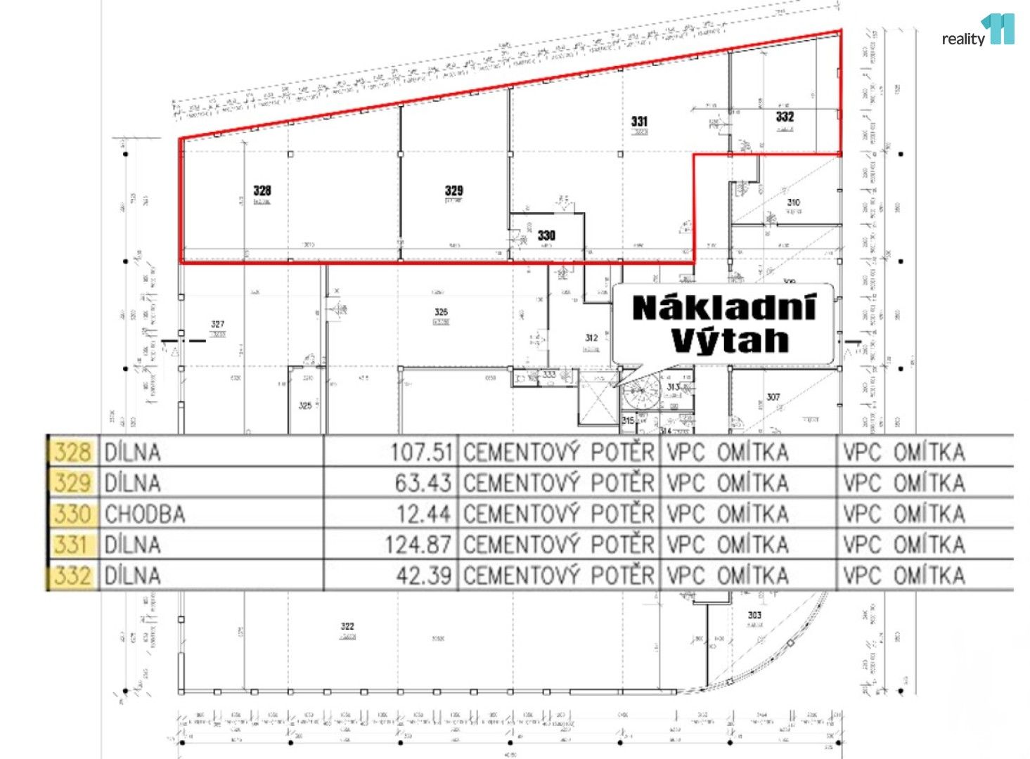 Pronájem výrobní prostory - 2. května, Napajedla, 167 m²