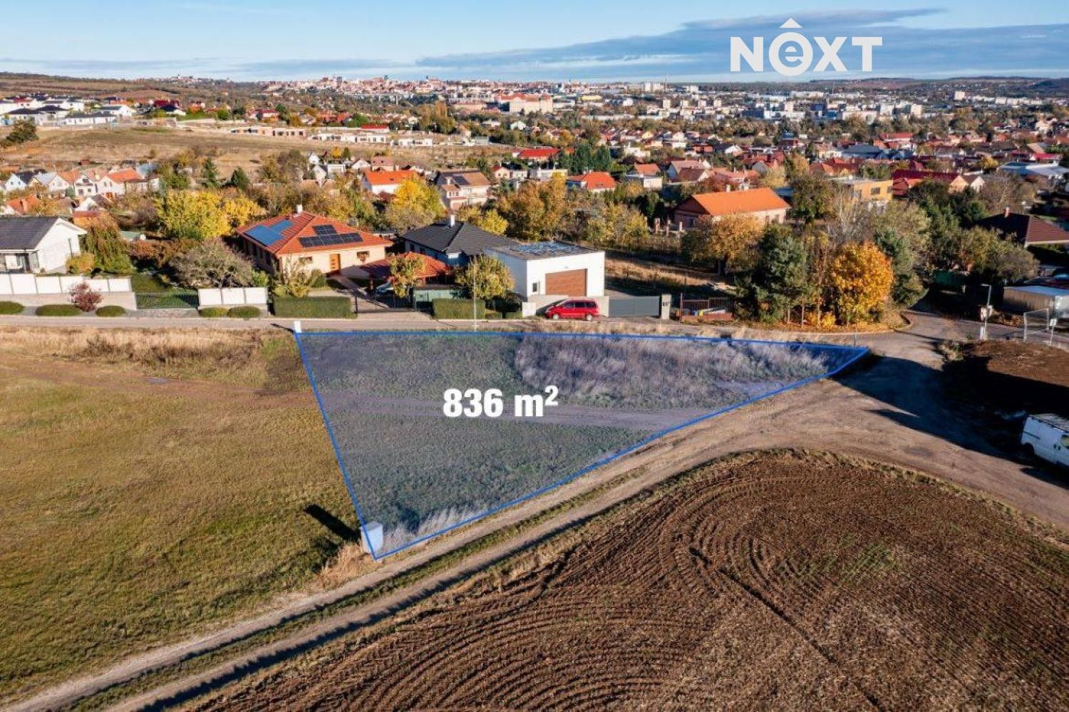 Prodej pozemek pro bydlení - Nový Šaldorf,Sedlešovice,Znojmo,Jihomoravský kraj, 836 m²