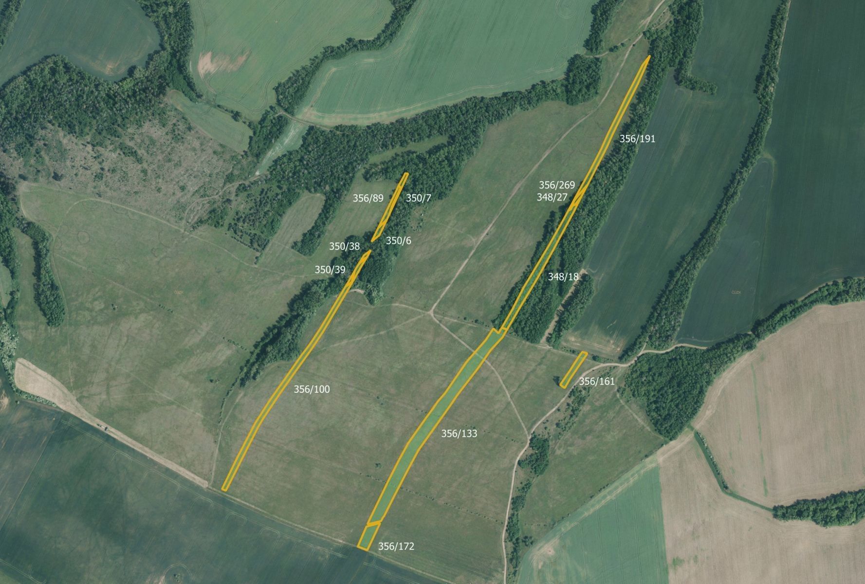 Louky, Hrubšice, Ivančice