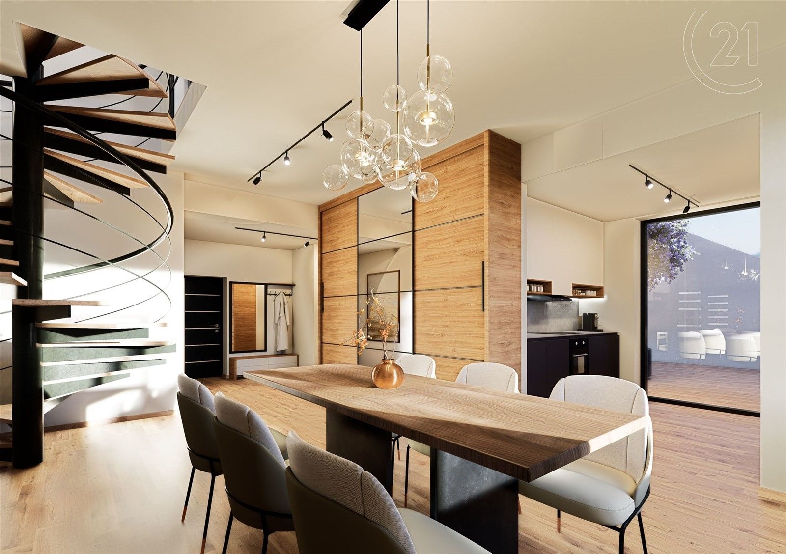 3+kk, Křenová, Brno, 99 m²