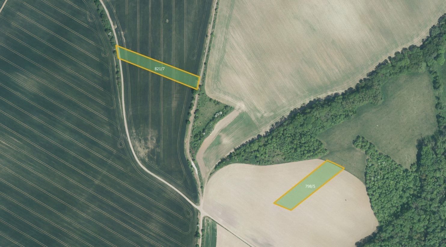 Zemědělské pozemky, Hoštice