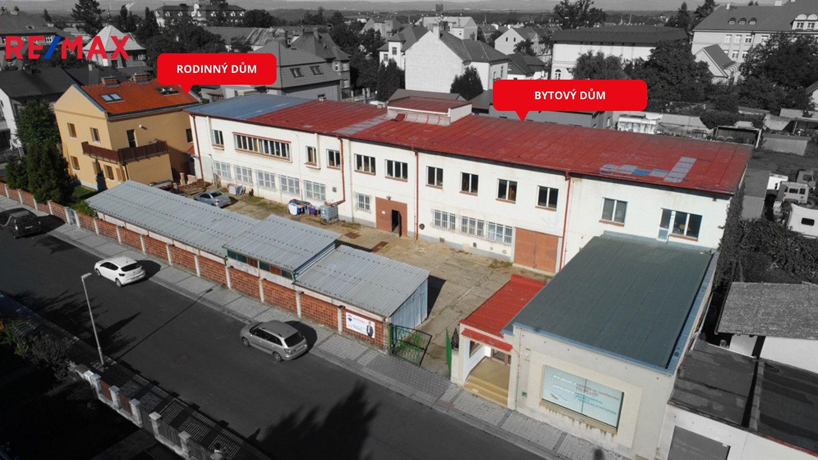 Činžovní domy, Žatec, 1 m²