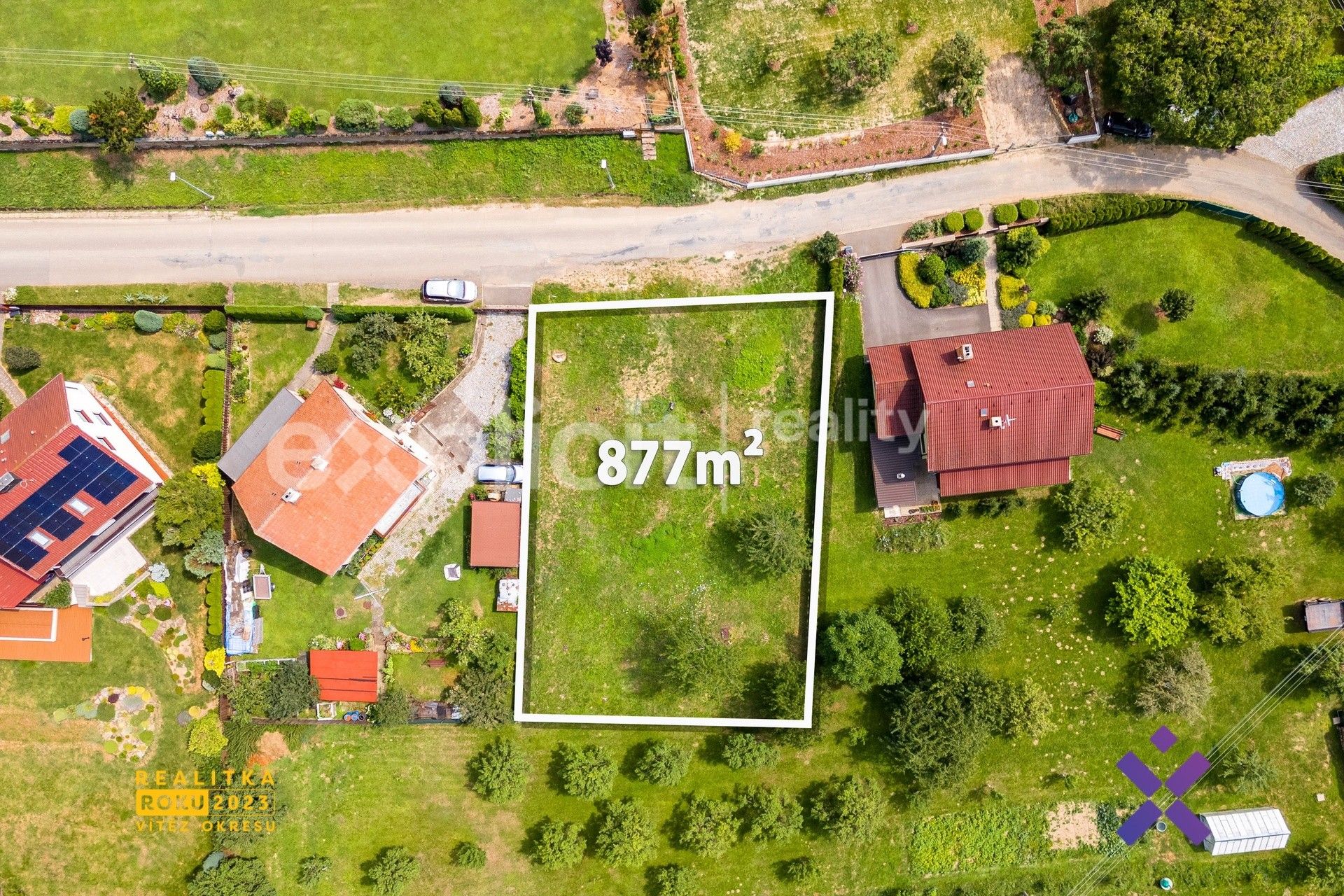 Pozemky pro bydlení, Nad Březinkou, Zlín, 877 m²