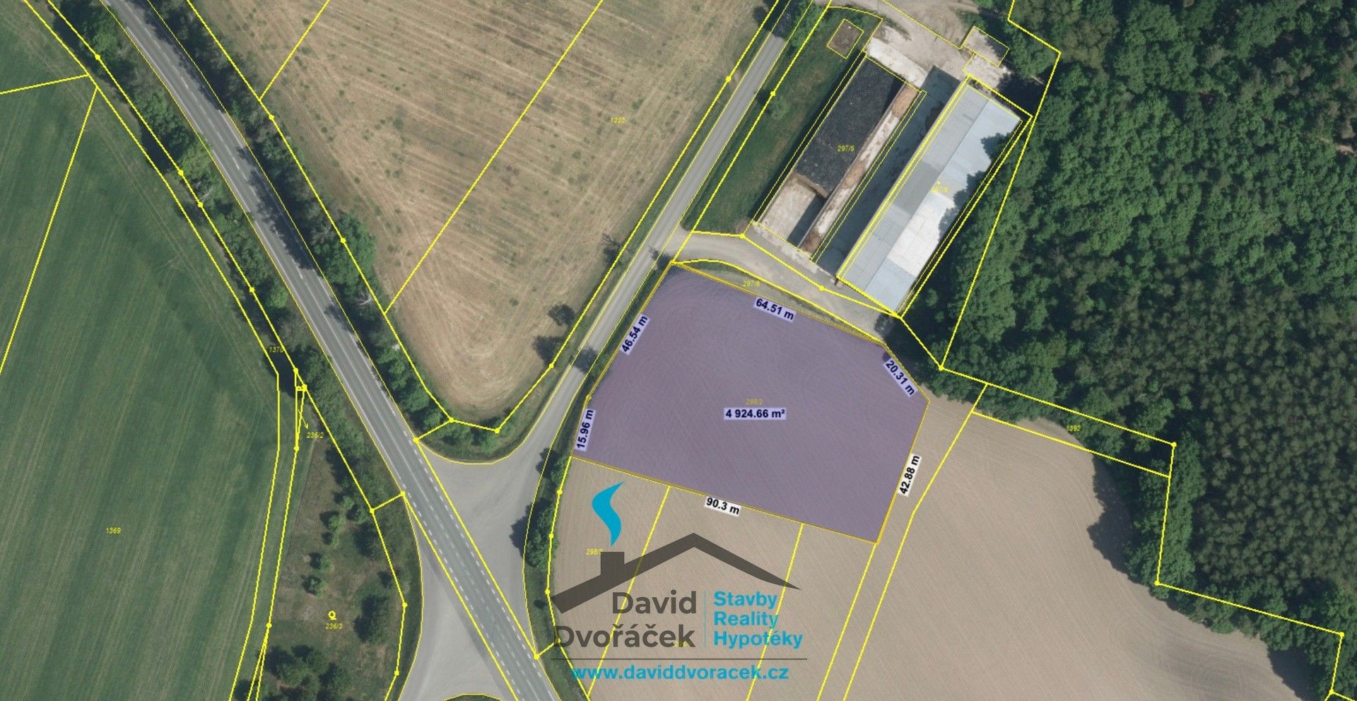 Pozemky pro bydlení, Chýšť, 4 920 m²