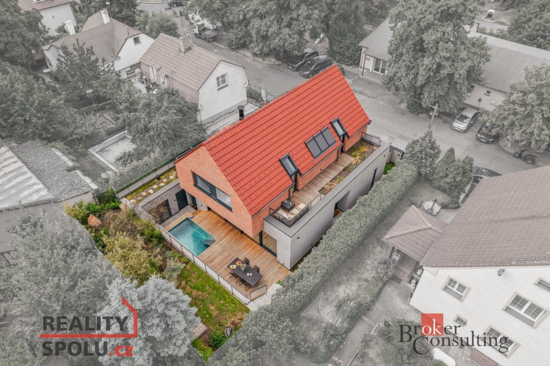 Rodinné domy, Zátišská, Praha, 224 m²