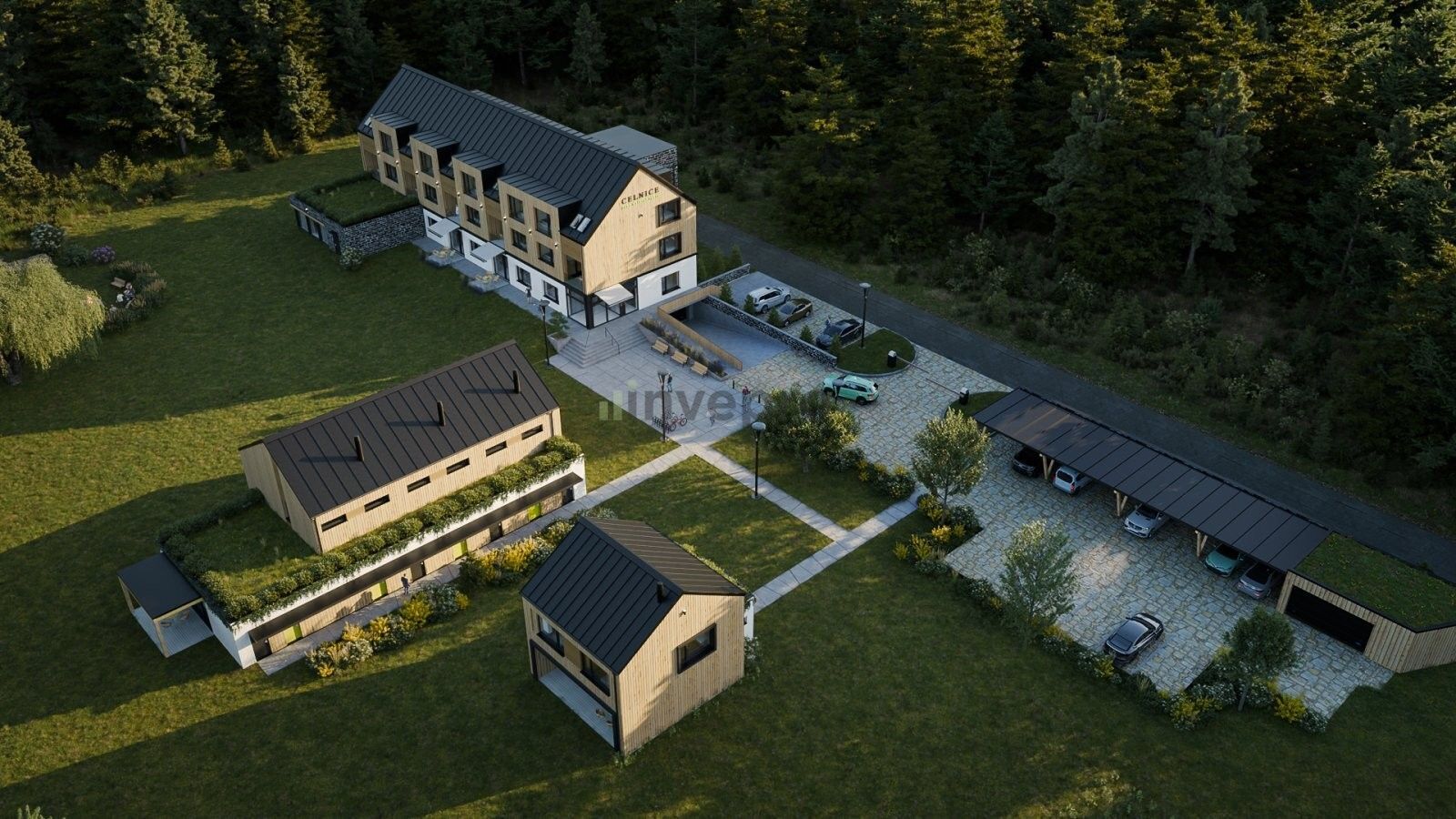 Rodinné domy, Dolní Vltavice, Černá v Pošumaví, 106 m²