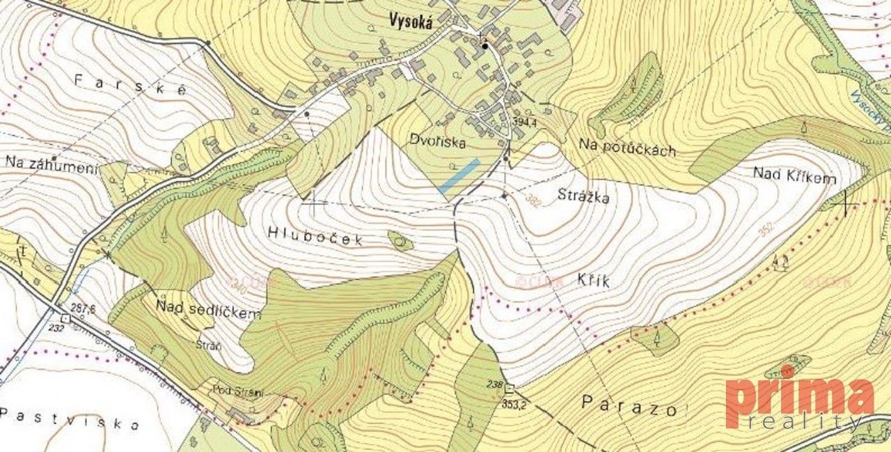 Zahrady, Lešná, 1 106 m²