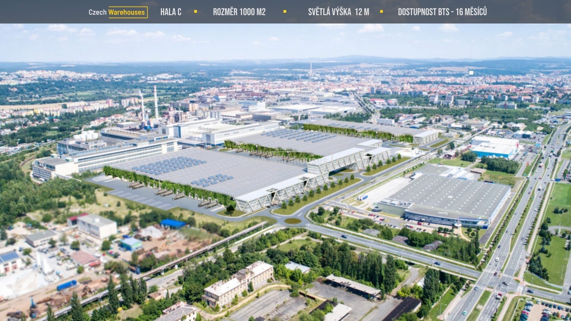 Sklady, Plzeň, 1 m²