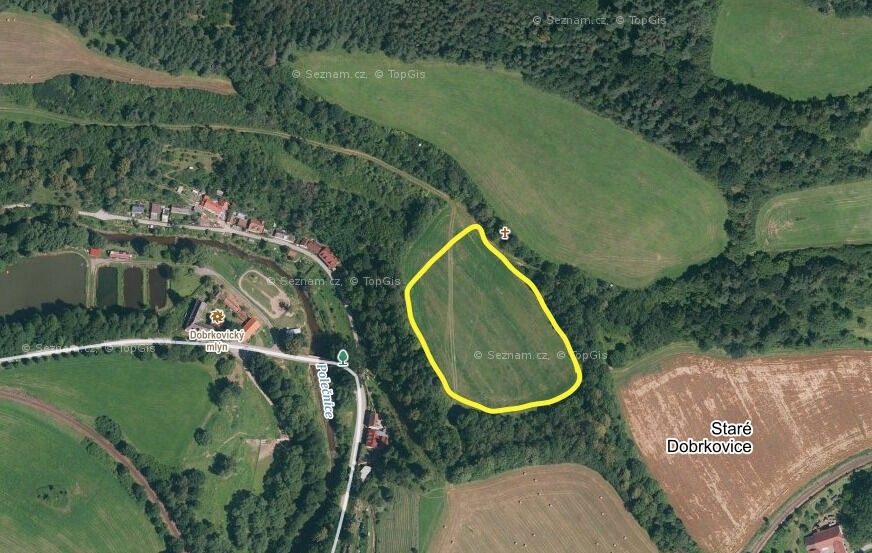 Prodej zemědělský pozemek - Staré Dobrkovice, Kájov, 15 428 m²