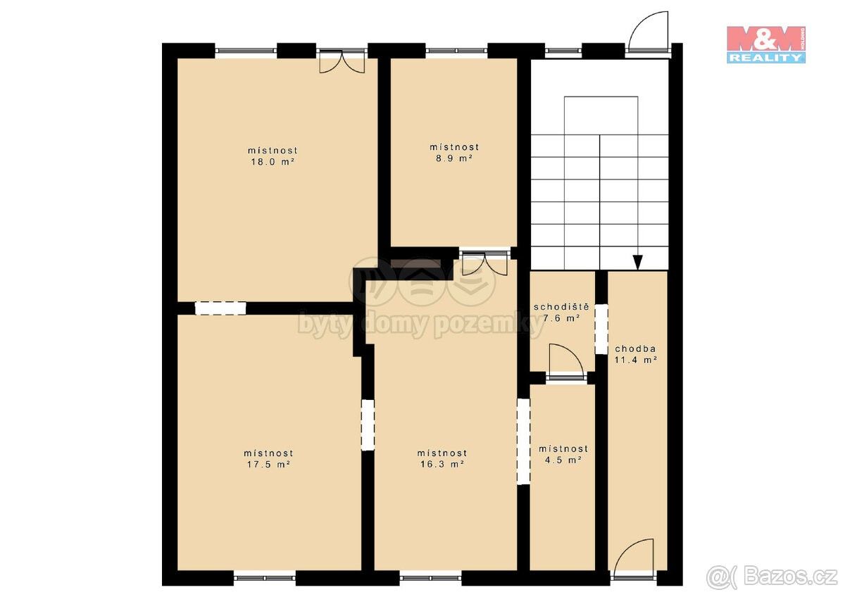 Prodej dům - Brandýs nad Labem-Stará Boleslav, 250 01, 142 m²