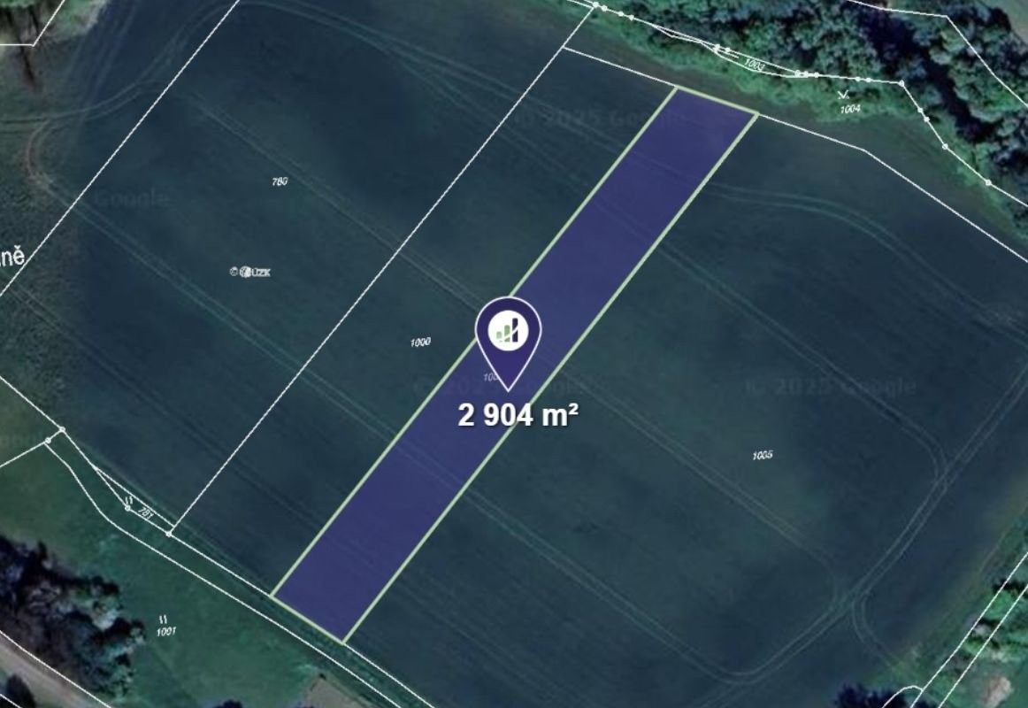 Zemědělské pozemky, Hrochův Týnec, 2 904 m²