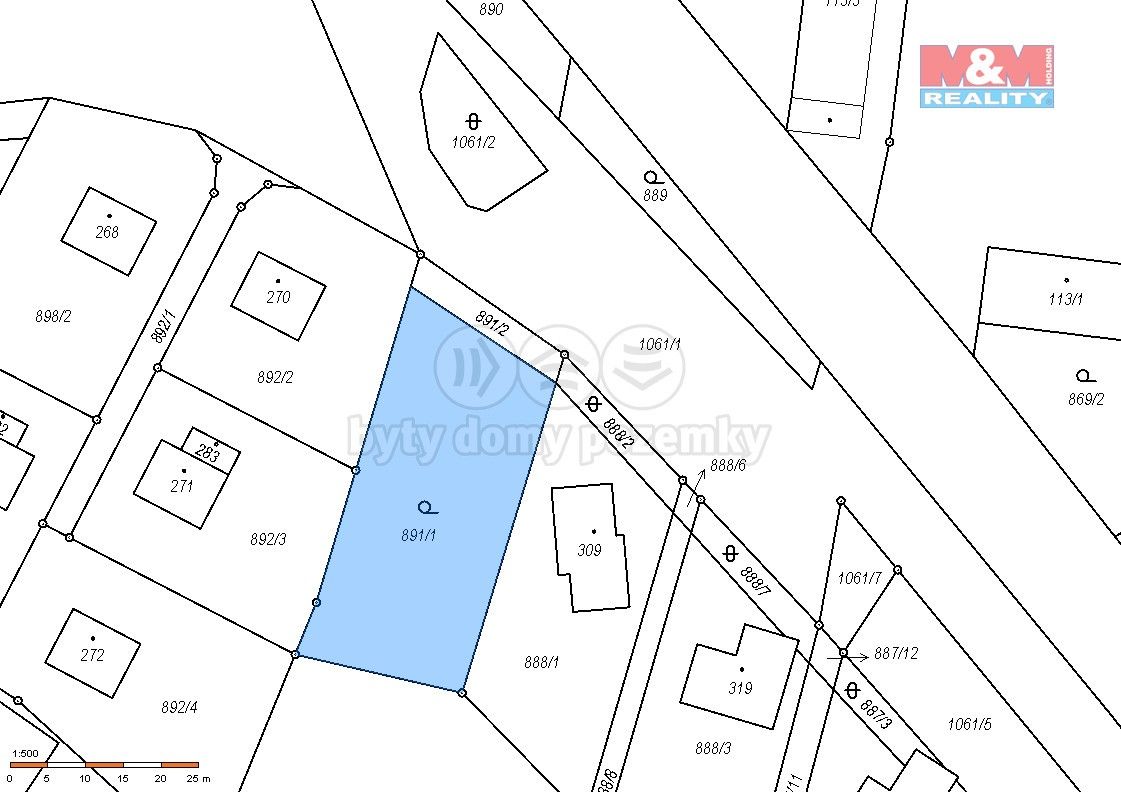 Prodej pozemek pro bydlení - Nová Ves u Mělníka, 277 52, 1 155 m²