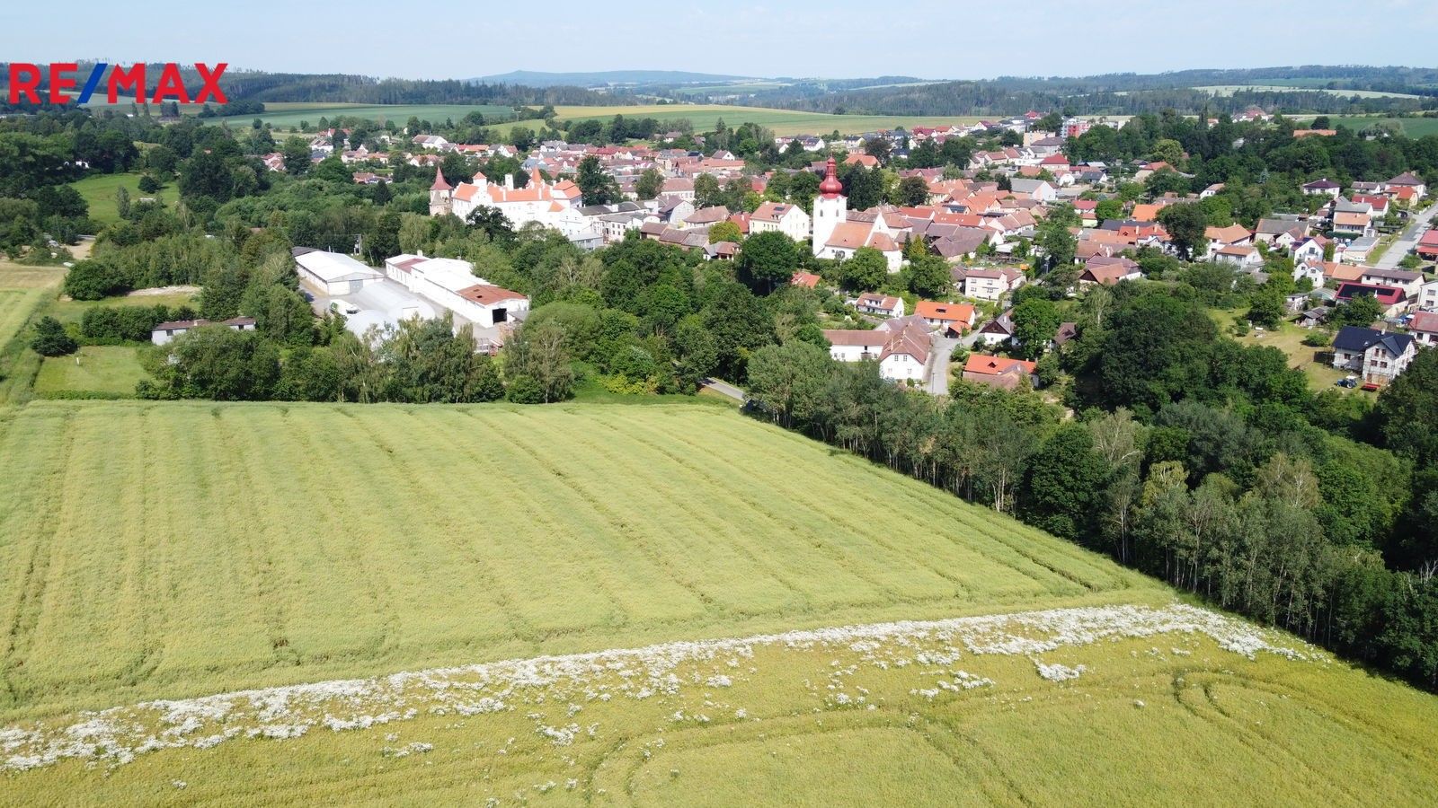 Prodej komerční pozemek - Červená Řečice, 8 925 m²