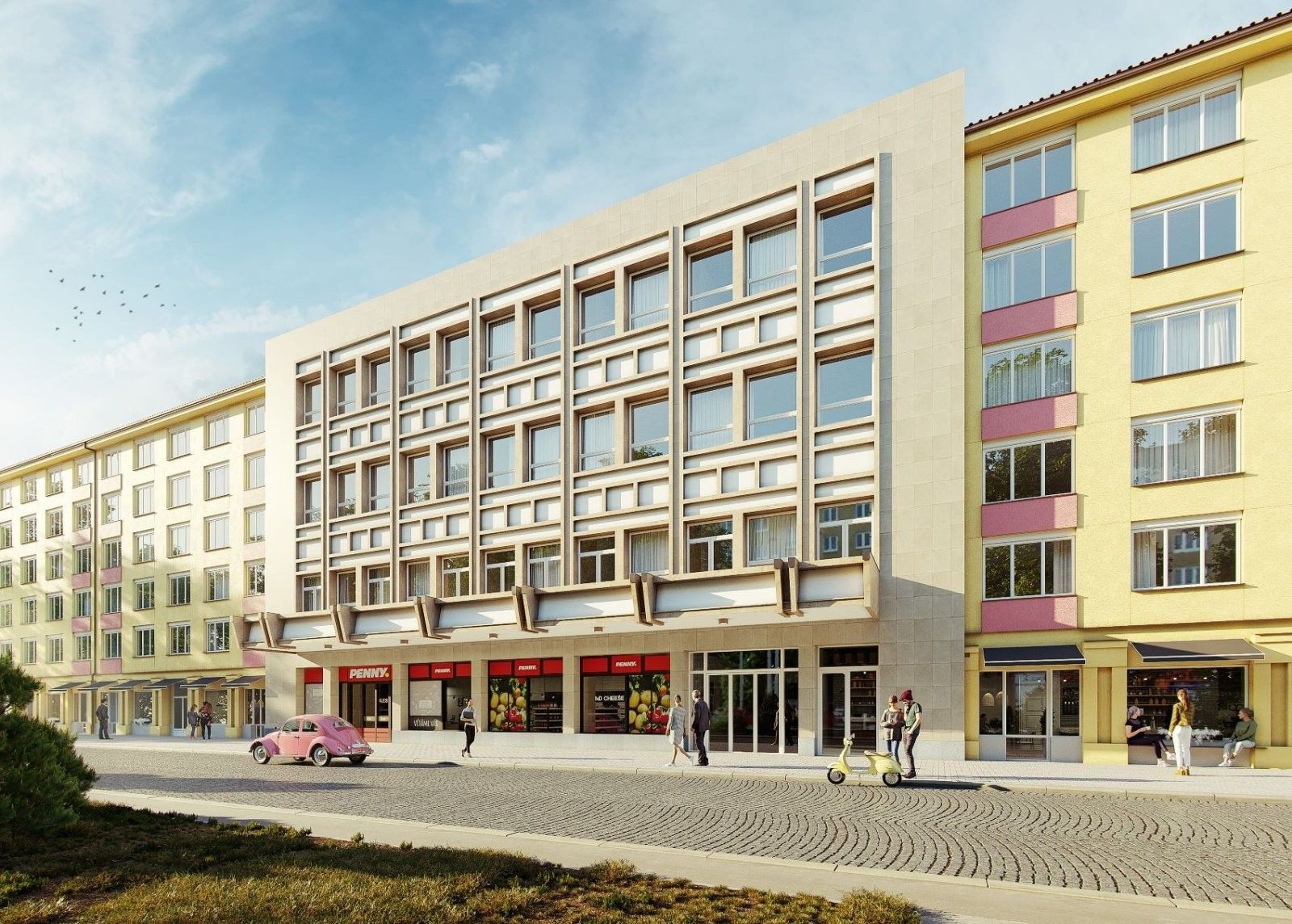 2+kk, Kubánské náměstí, Praha, 49 m²