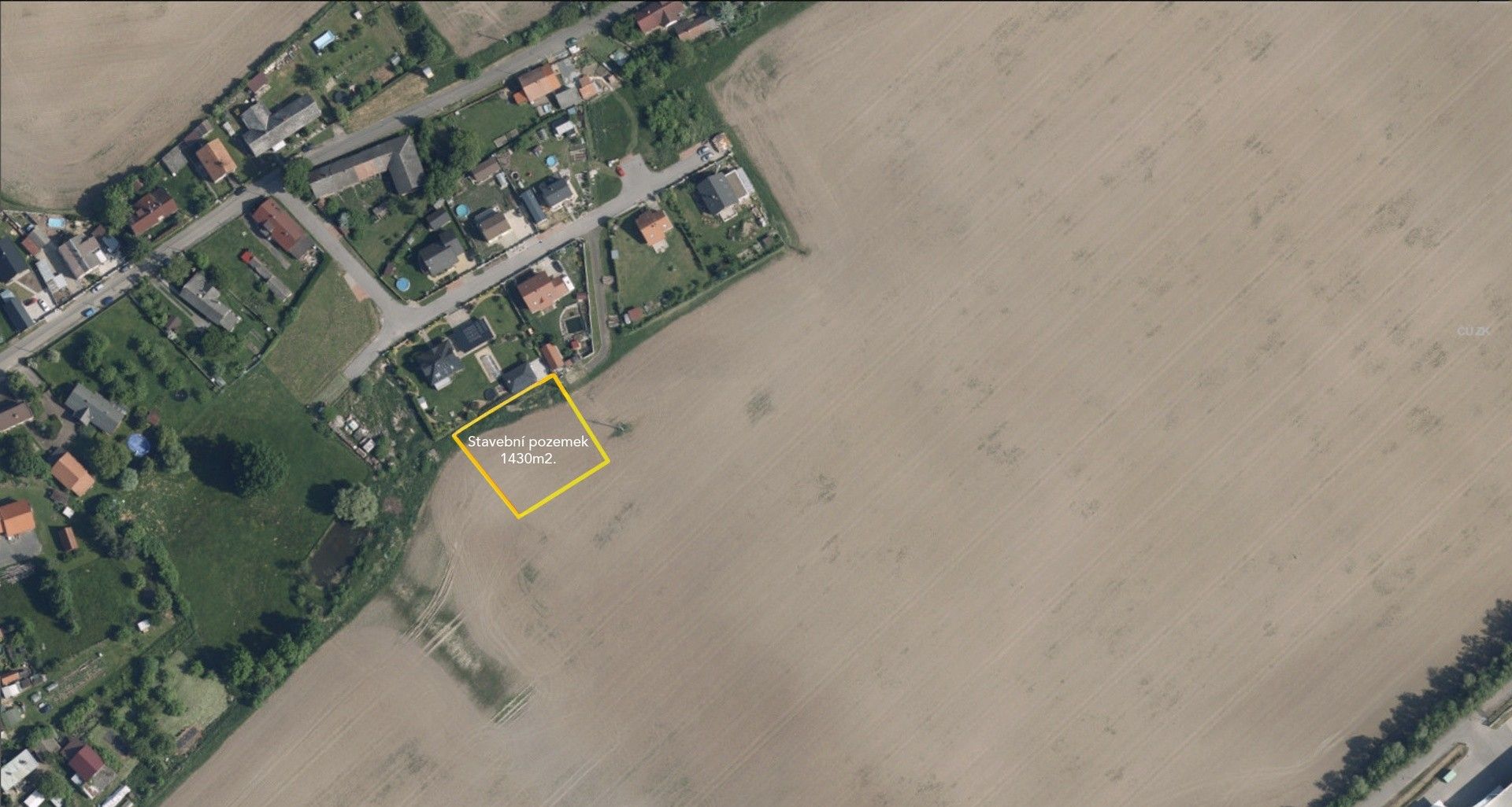 Prodej pozemek pro bydlení - Úhelnice, Kněžmost