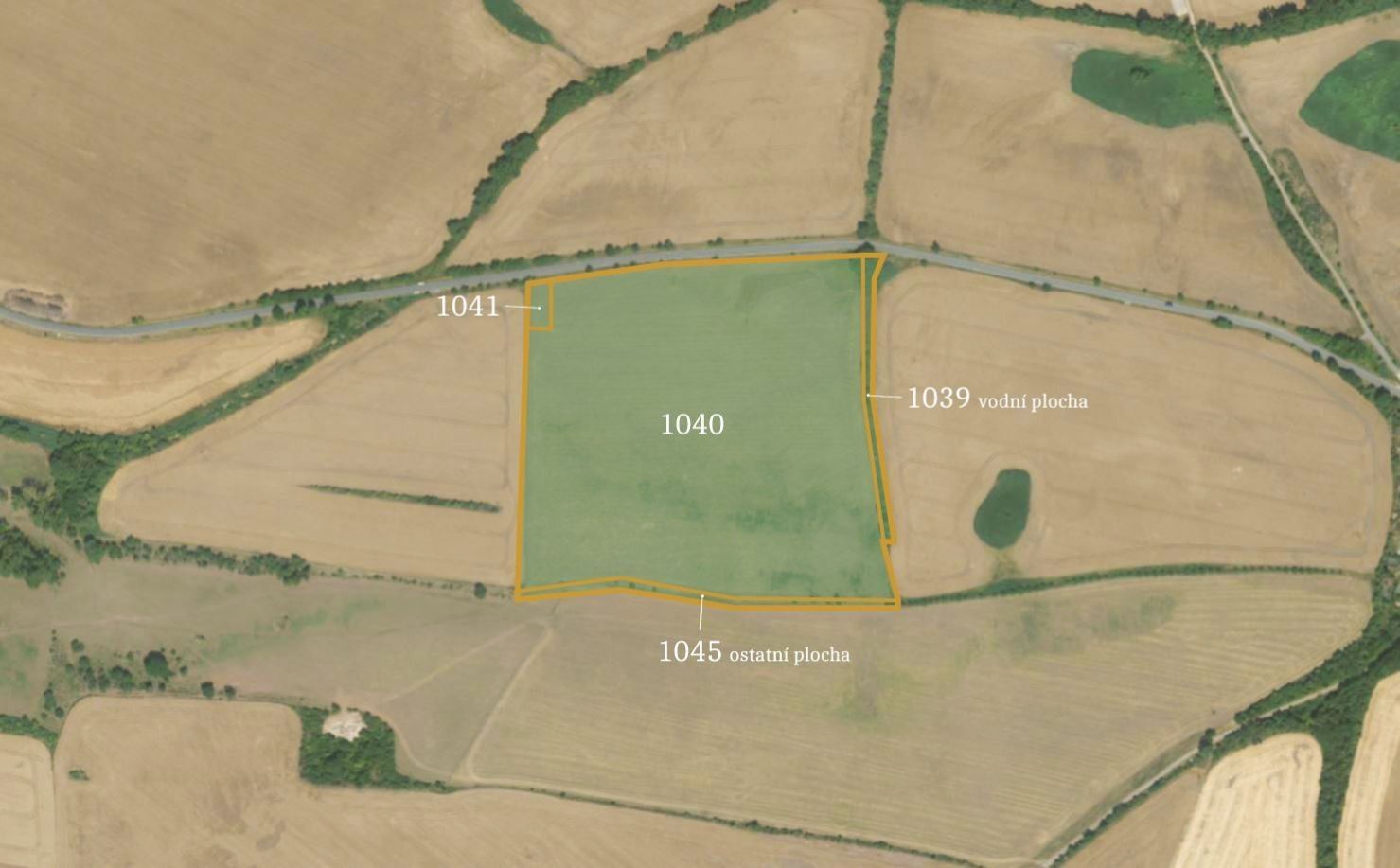 Zemědělské pozemky, Havraň, 85 778 m²