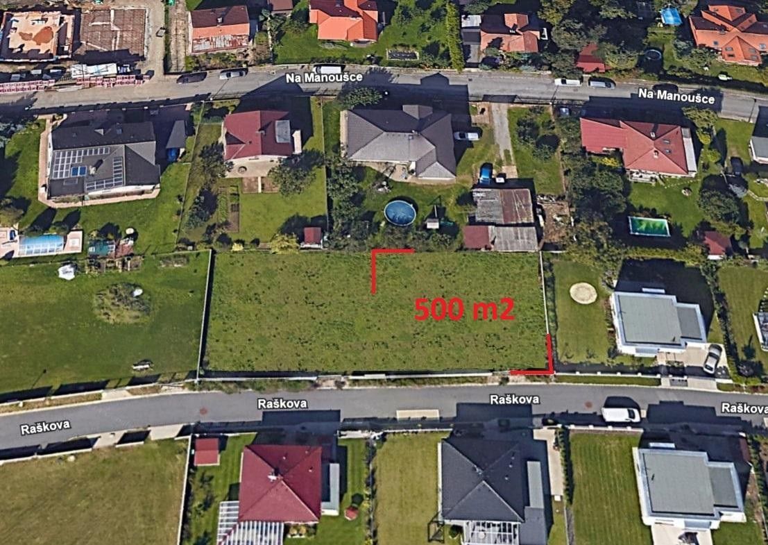 Prodej pozemek pro bydlení - Raškova, Praha, 500 m²