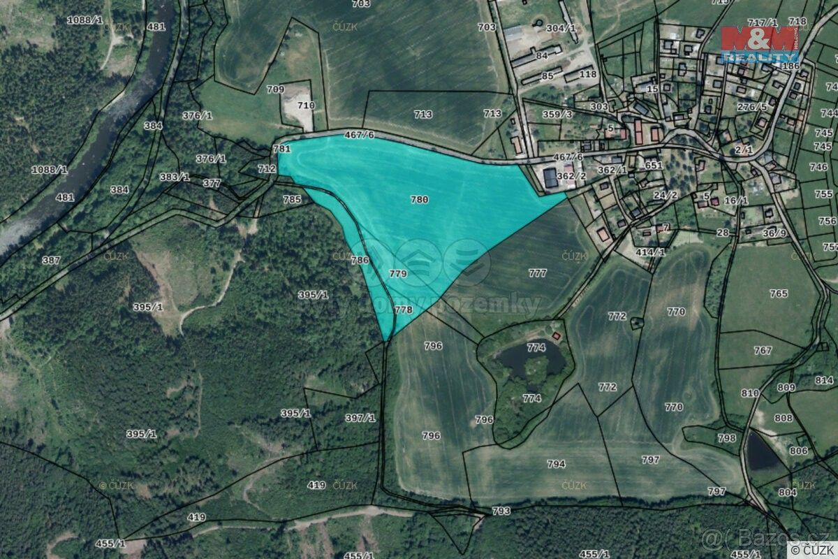 Prodej zemědělský pozemek - Kyselka, 362 72, 81 164 m²