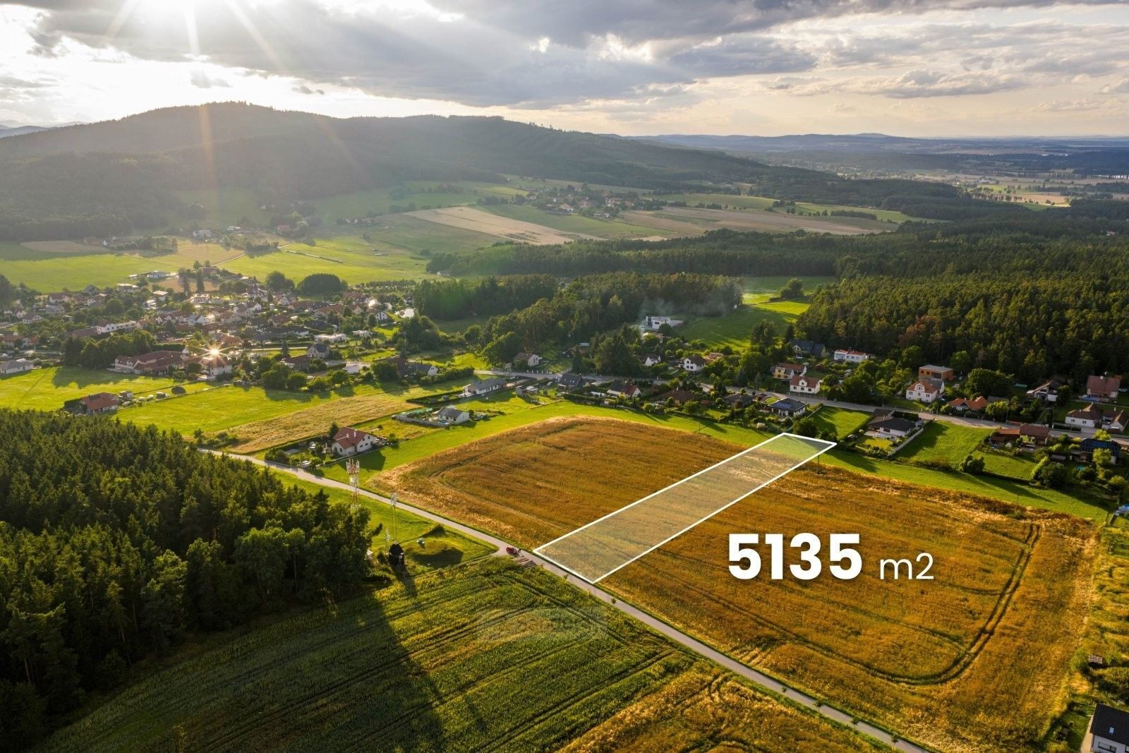 Pozemky pro bydlení, Zastávka-Budějovická, Vrábče, 5 m²