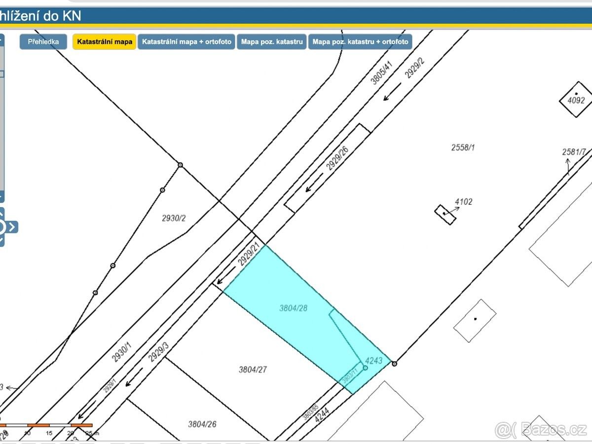 Prodej pozemek - Kyjov, 697 01, 701 m²