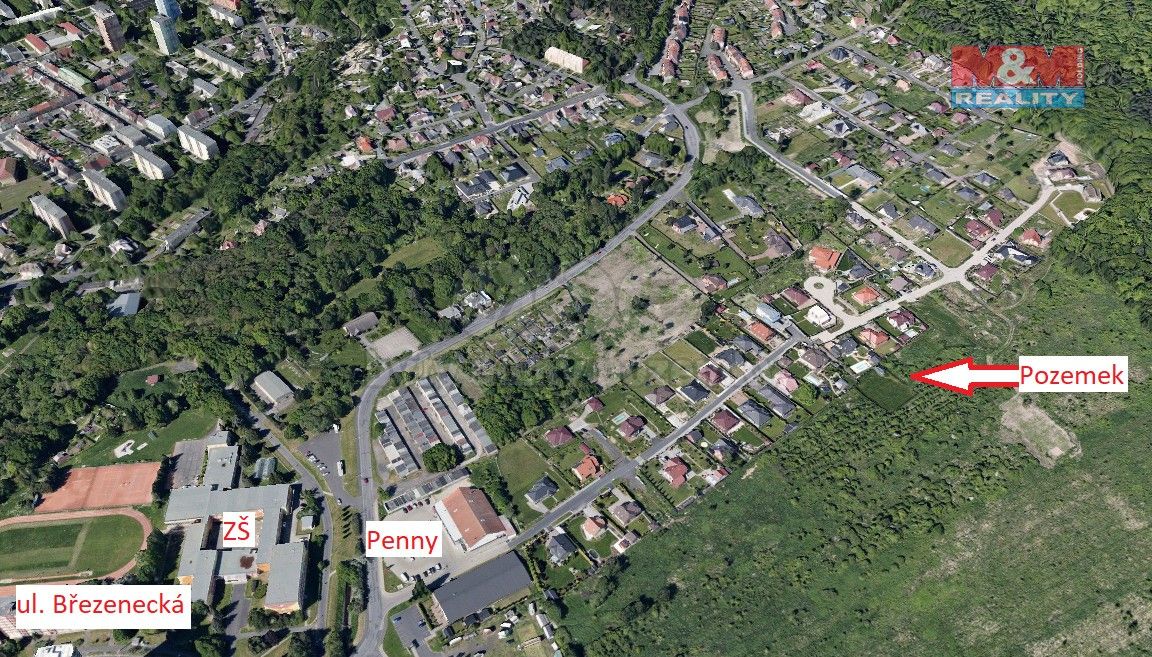 Prodej pozemek pro bydlení - Chomutov, 430 01, 1 018 m²