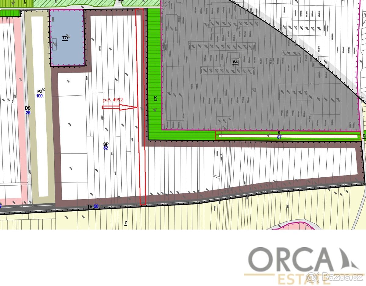 Prodej pozemek pro bydlení - Moravský Písek, 696 85