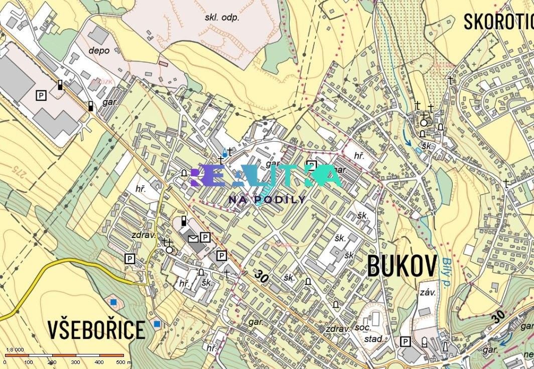 Prodej pozemek - Ústí nad Labem, 1 669 m²