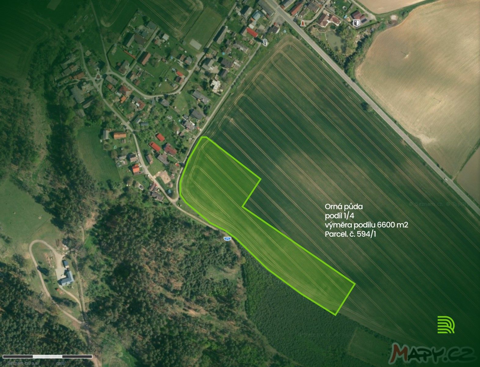 Zemědělské pozemky, Klášter Hradiště nad Jizerou, 6 600 m²