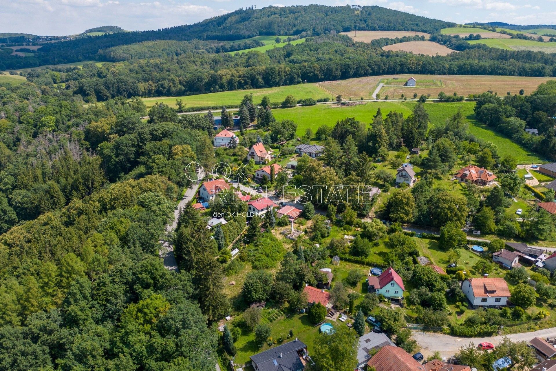 Prodej pozemek pro bydlení - Mrač, 1 437 m²