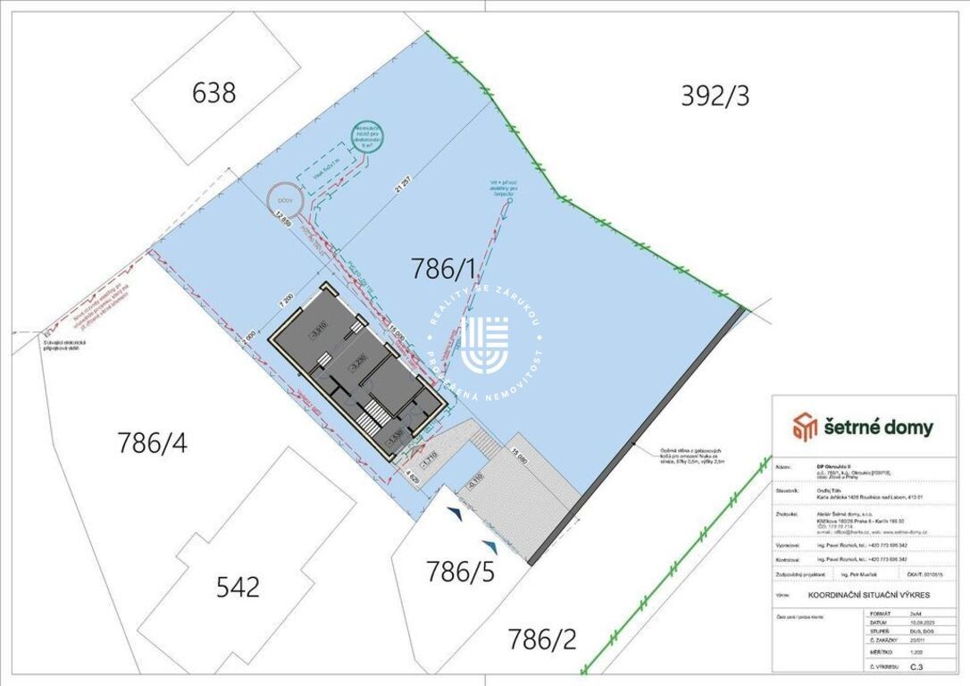 Prodej pozemek pro bydlení - Zahořany, Okrouhlo, 1 163 m²