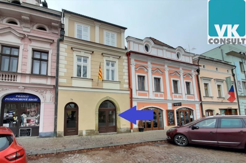 Obchodní prostory, Smetanovo náměstí, Litomyšl, 25 m²