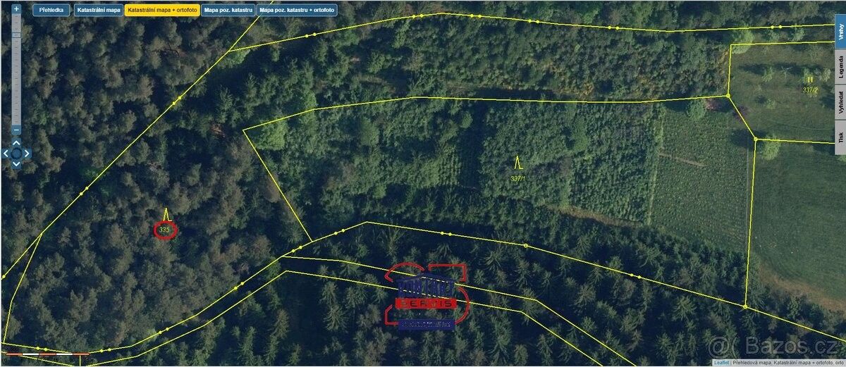 Prodej les - Český Dub, 463 43, 8 772 m²