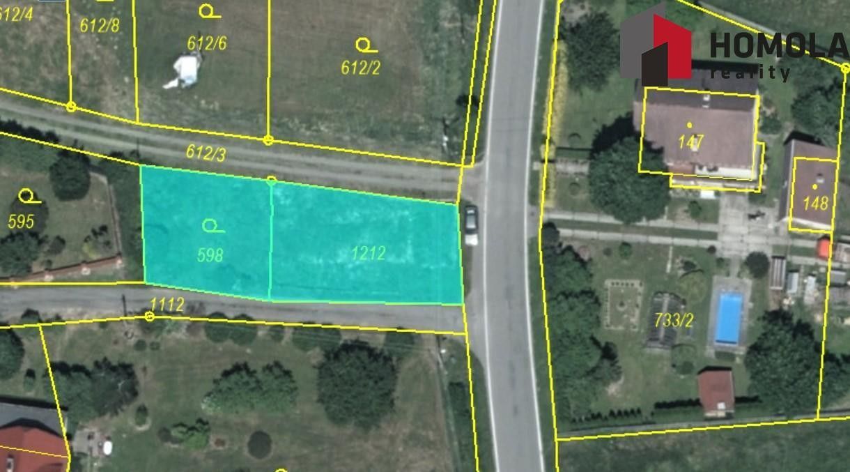 Prodej pozemek pro bydlení - Kružberk, 544 m²