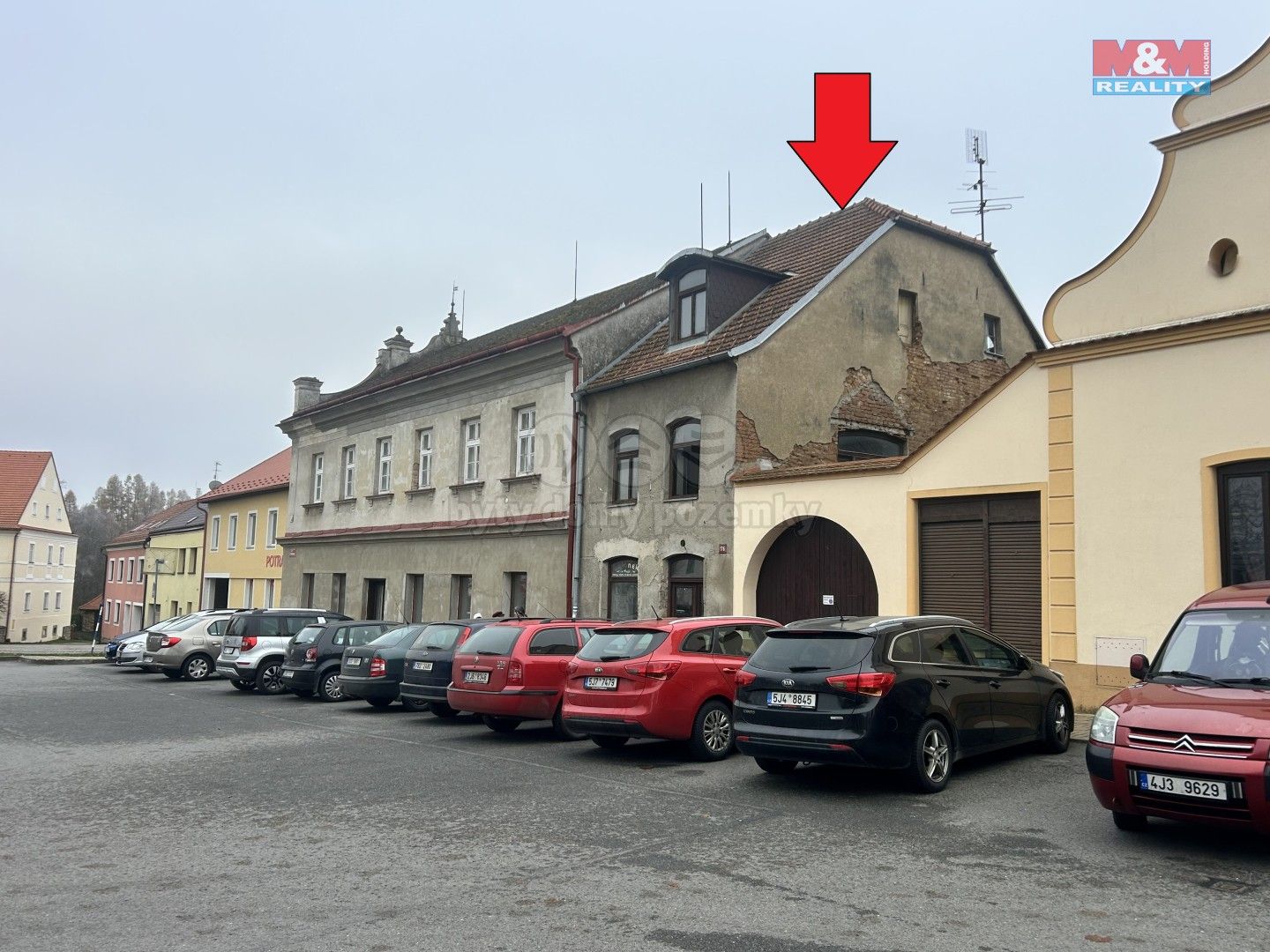 Rodinné domy, nám. T. G. Masaryka, Horní Cerekev, 239 m²