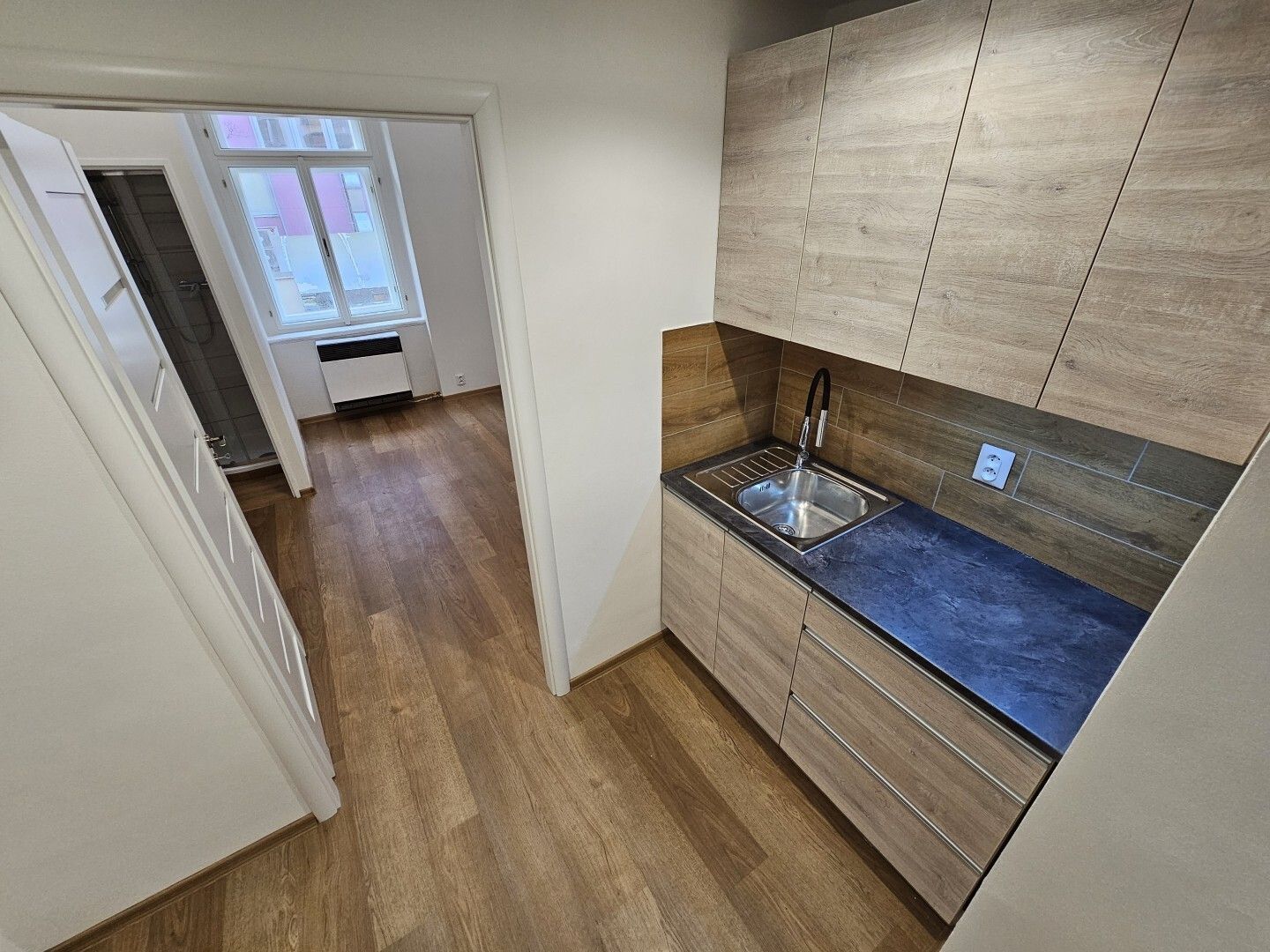 1+kk, Mánesova, Praha, 19 m²