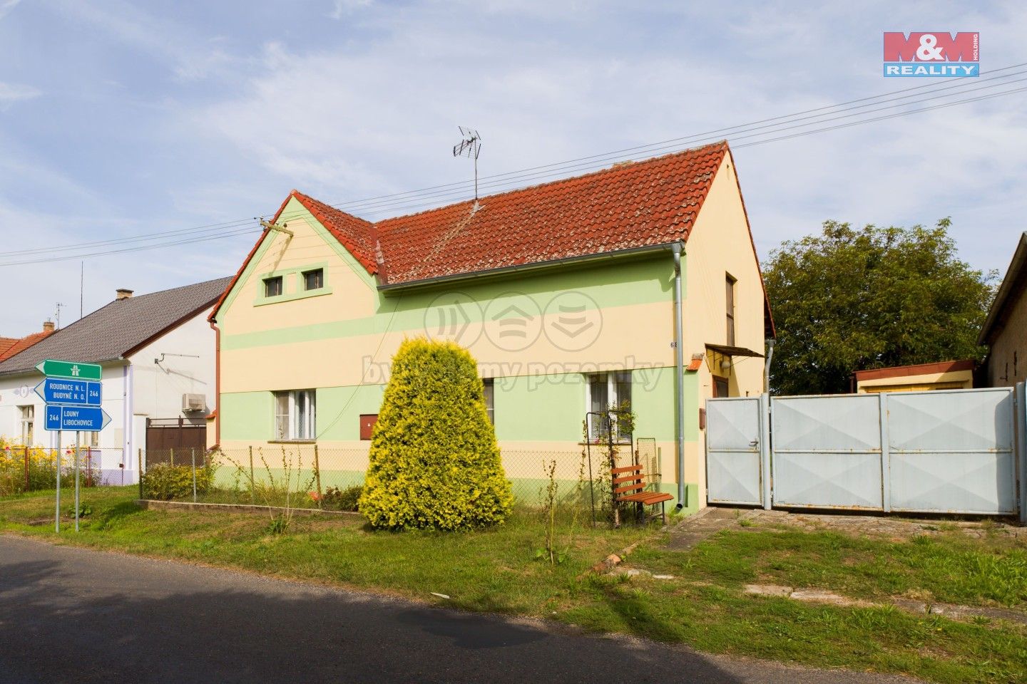 Prodej rodinný dům - Břežany nad Ohří, Budyně nad Ohří, 103 m²