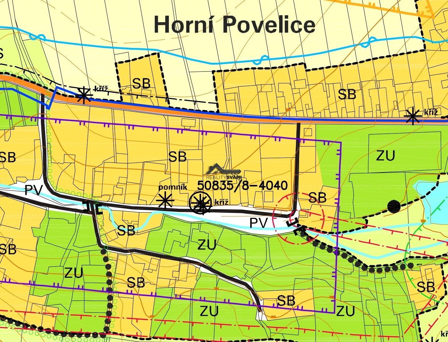 Prodej pozemek pro bydlení - Horní Povelice, Liptaň, 23 366 m²